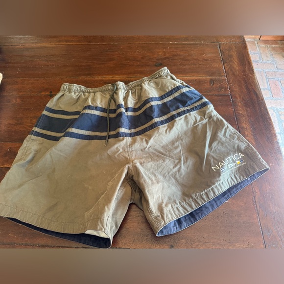 Nautica Green XL Swim Trunks - Picture 1 of 3